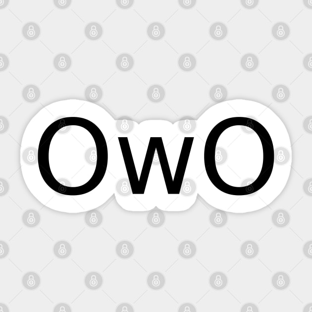 OwO Sticker by Numerica